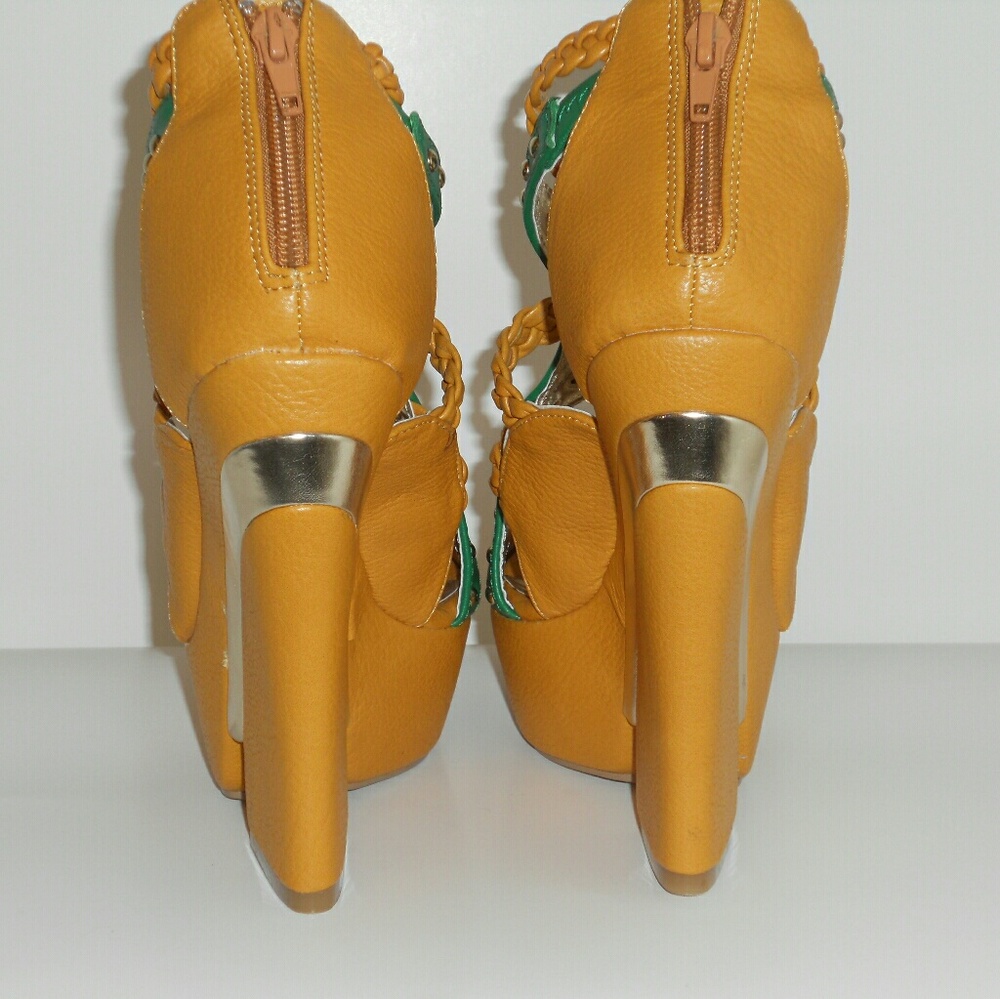 MULTICOLOR WEDGES - Picture 5 of 5