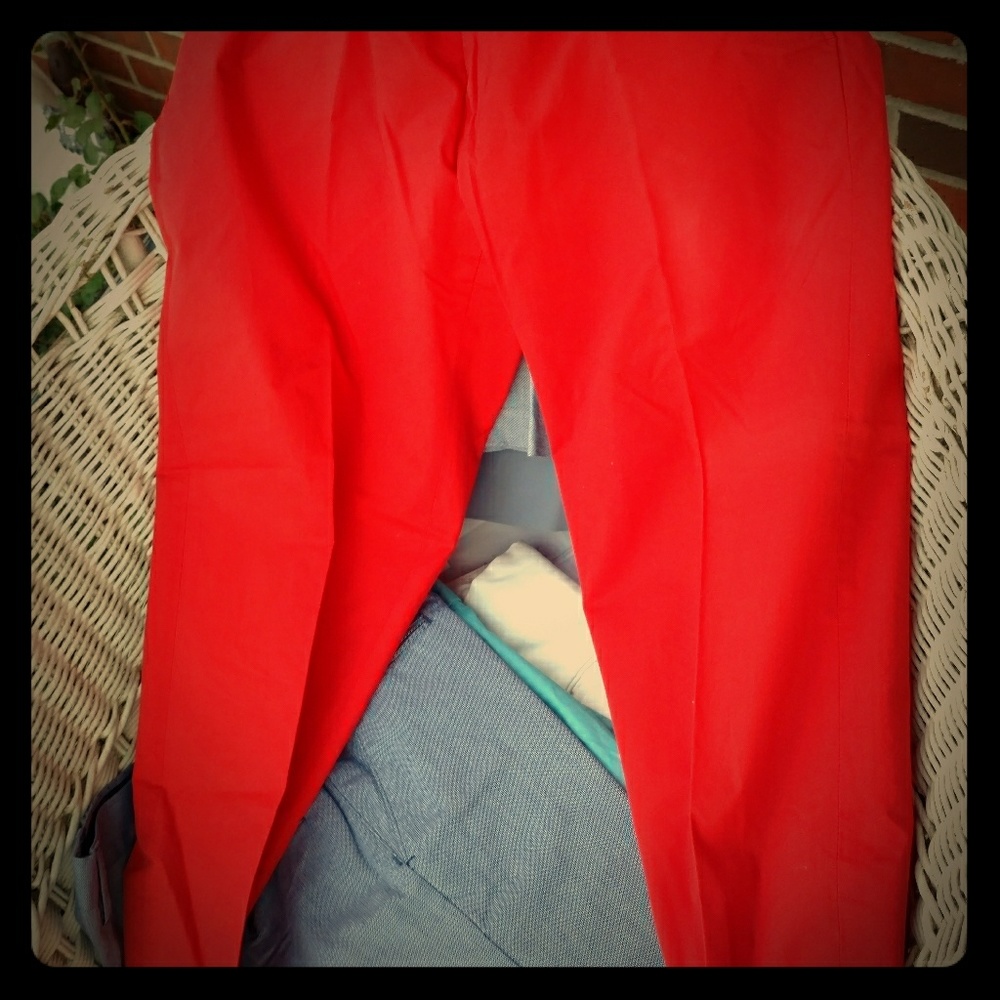 Red saks fifth avenue pants