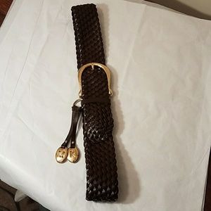 Michael Kors Woven Womens Belt