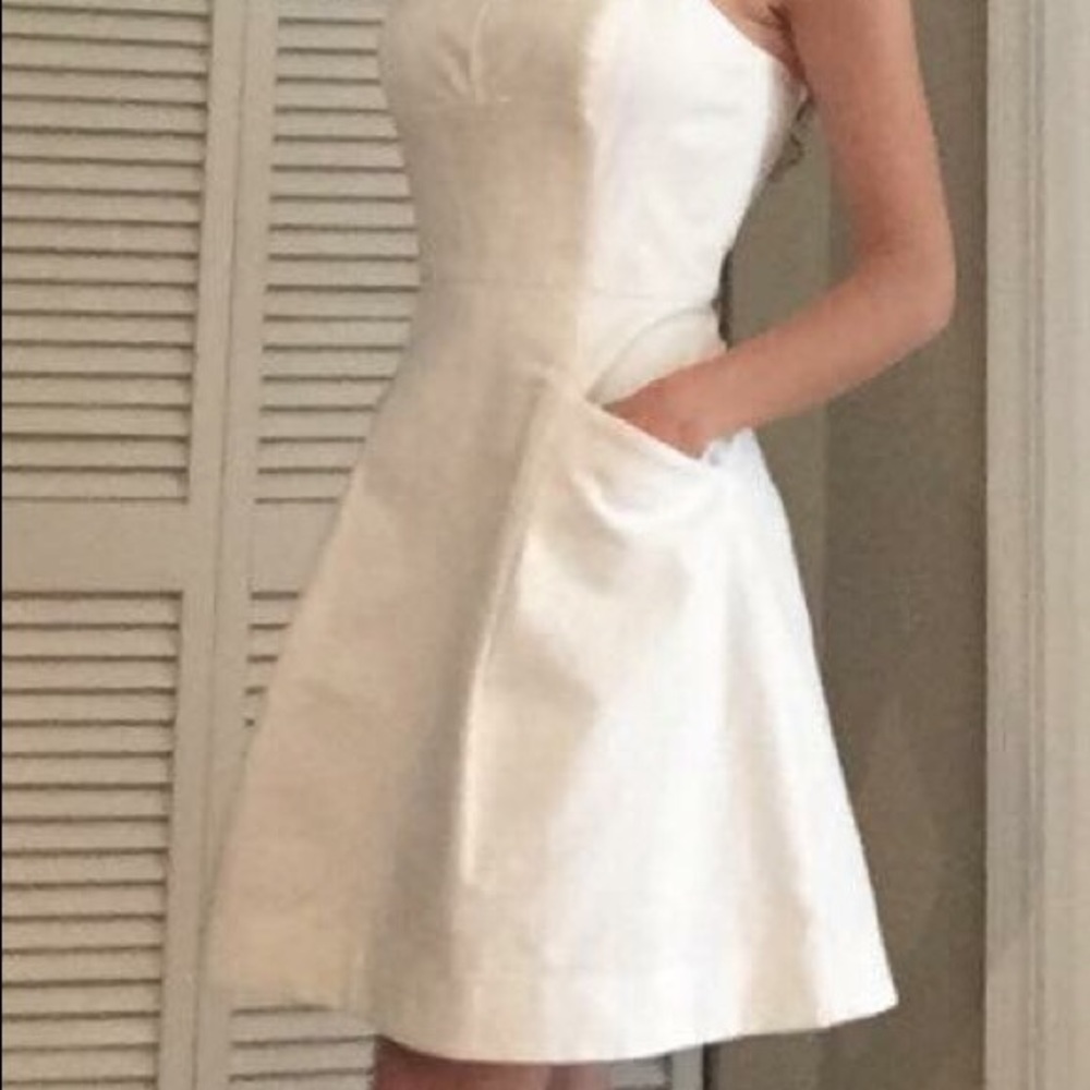 Lilly Pulitzer strapless white dress - 4