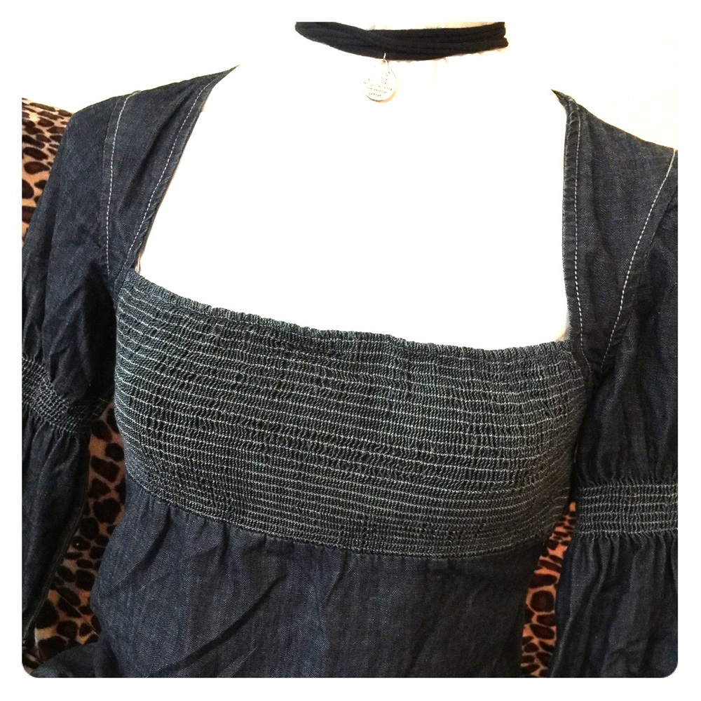 Jean dress. Festival wear!