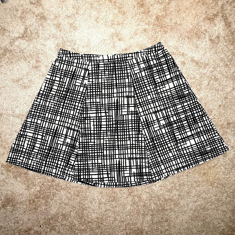 Plus size skater skirt