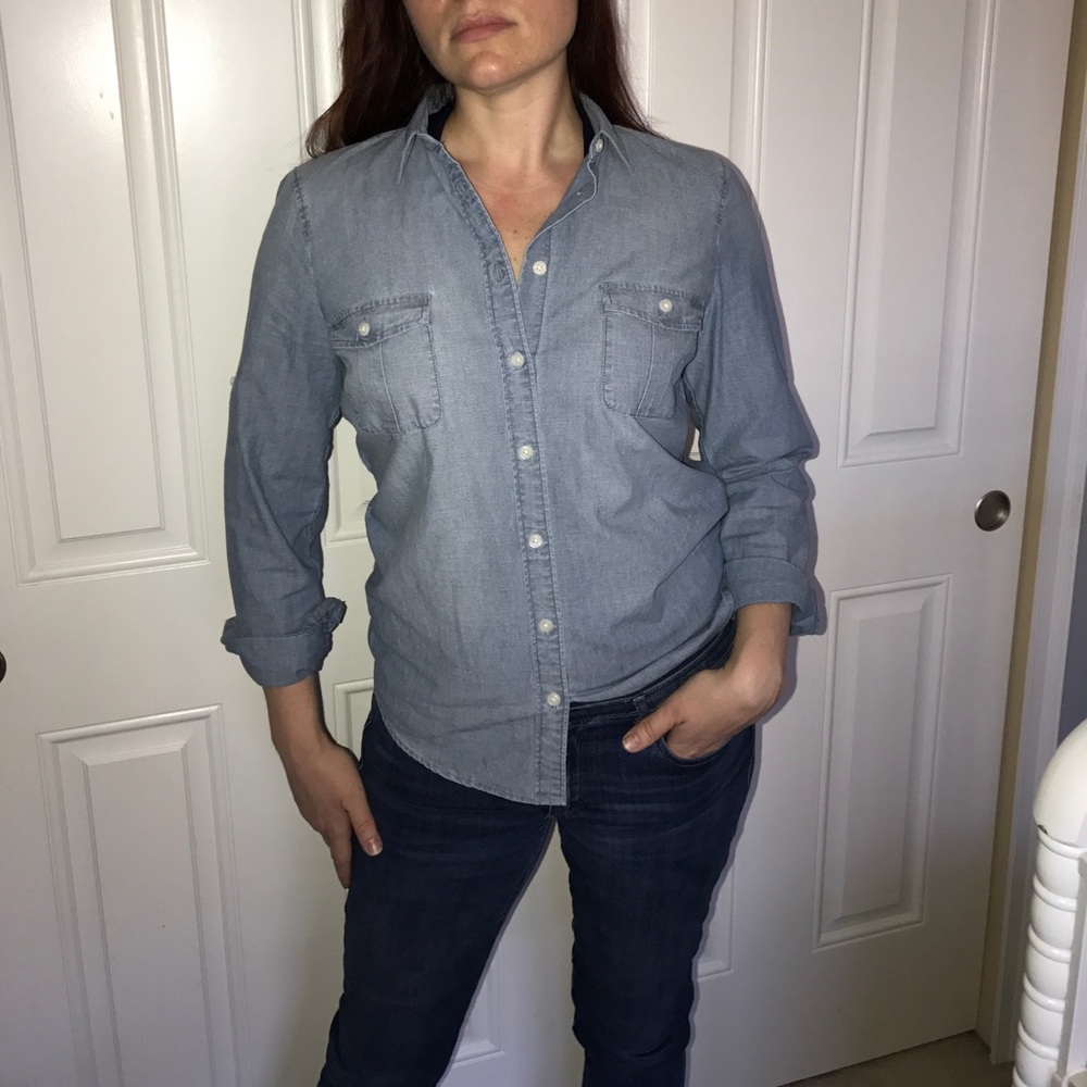 Jcrew Denim Shirt Size Medium
