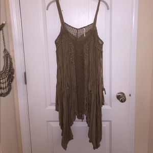 Free People fringe dress/tunic