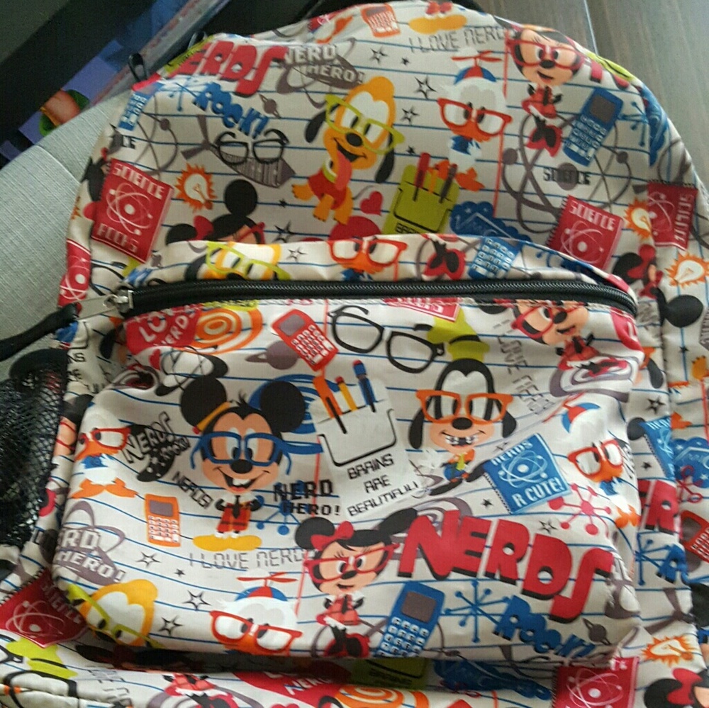 Disney "Nerds Rock" light backpack
