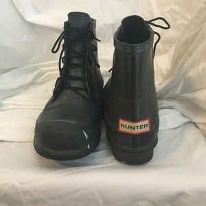 Hunter Lace Up Boots