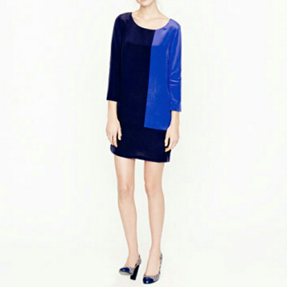 J.Crew Size 12 Dress In Colorblock
