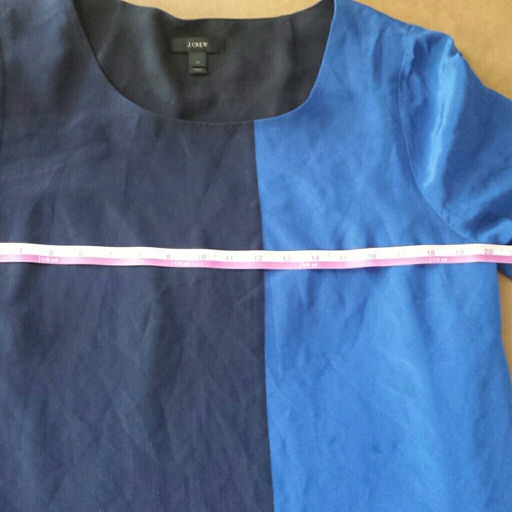 J.Crew Size 12 Dress In Colorblock - Picture 5 of 8