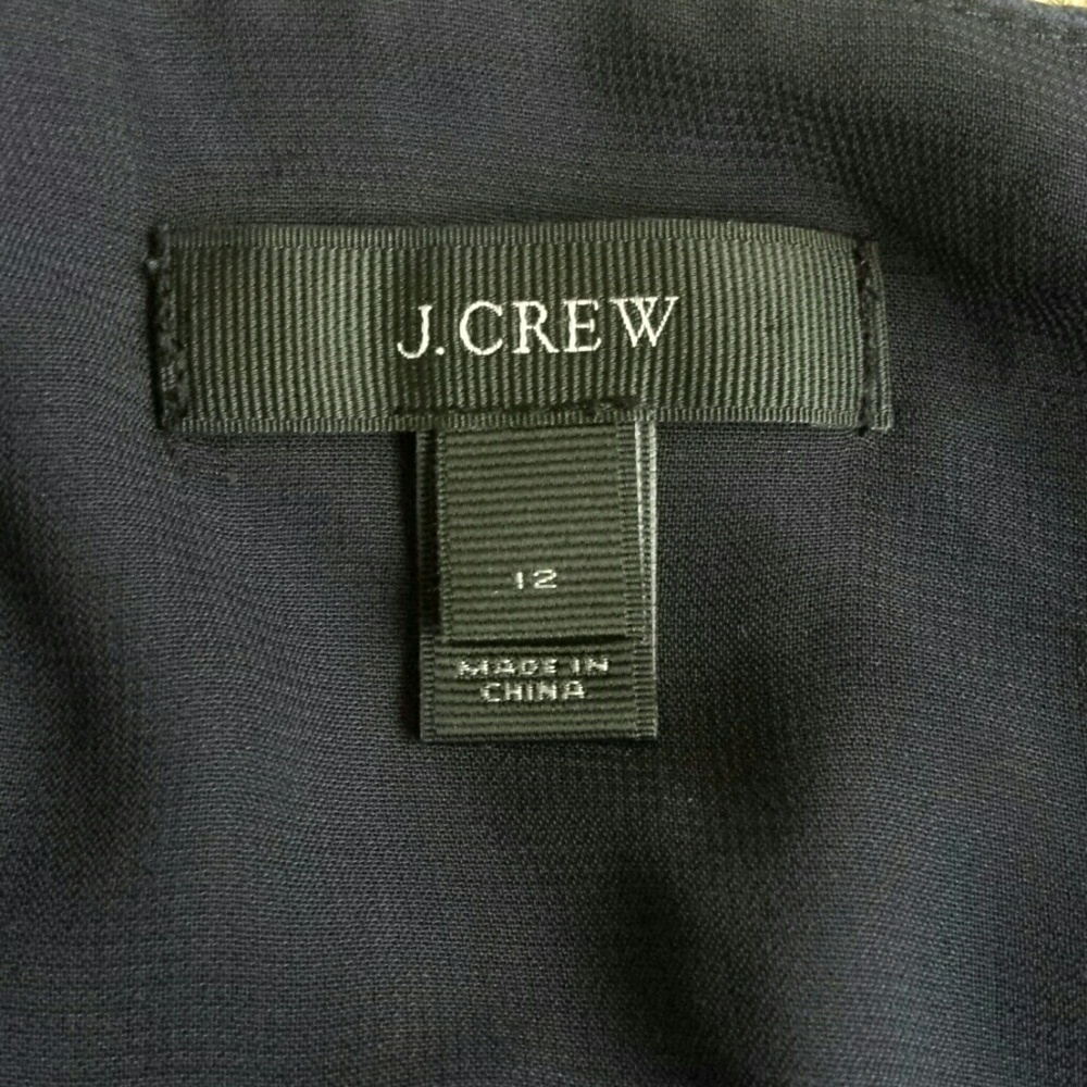 J.Crew Size 12 Dress In Colorblock - Picture 7 of 8