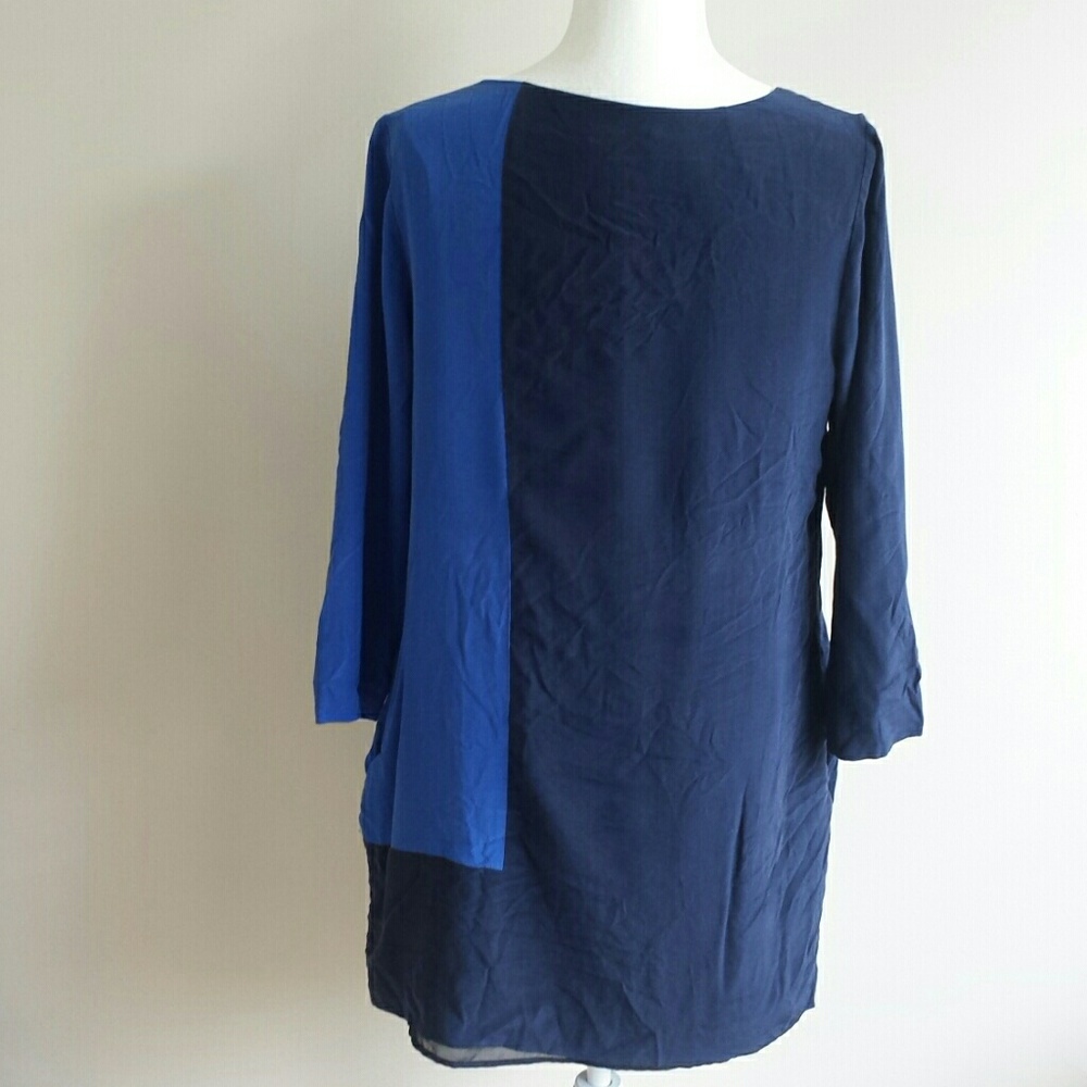 J.Crew Size 12 Dress In Colorblock - Picture 3 of 8