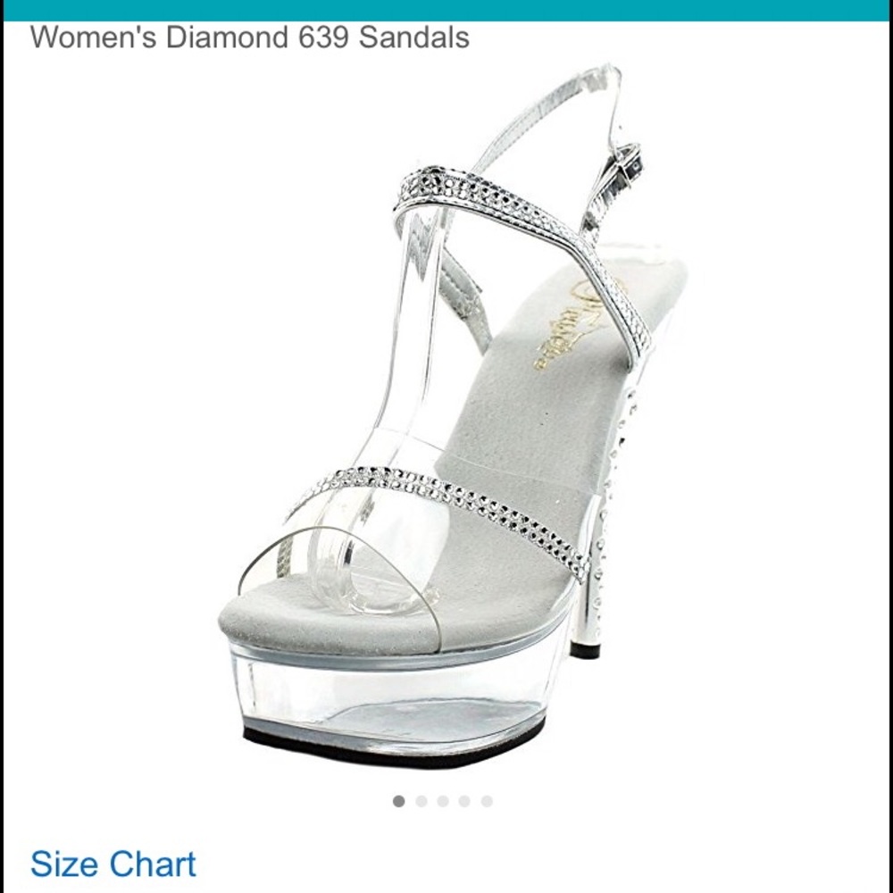 Used "Pleaser" stilettos size 7.