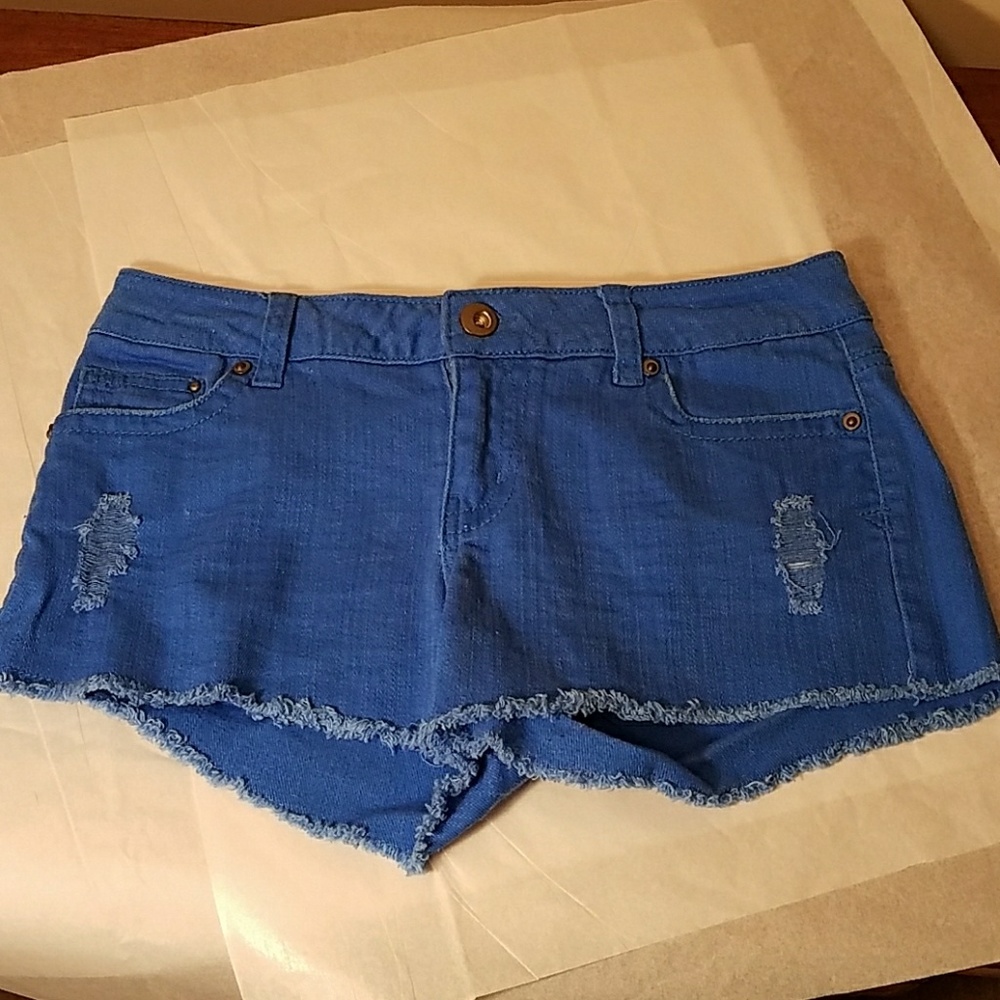 Distressed Colored Shorts