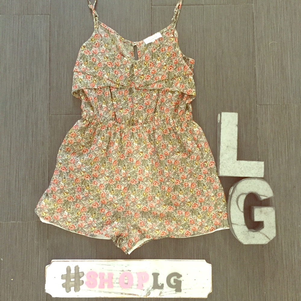Floral romper
