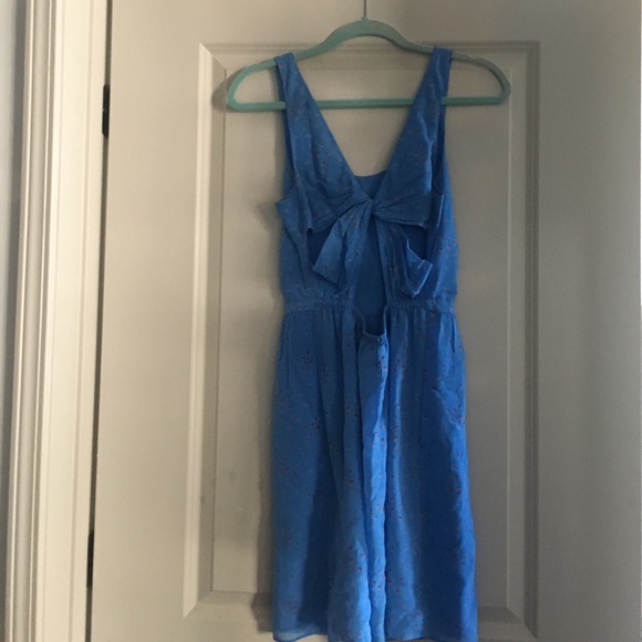 Madewell twisted back rosebud dress - Picture 5 of 7