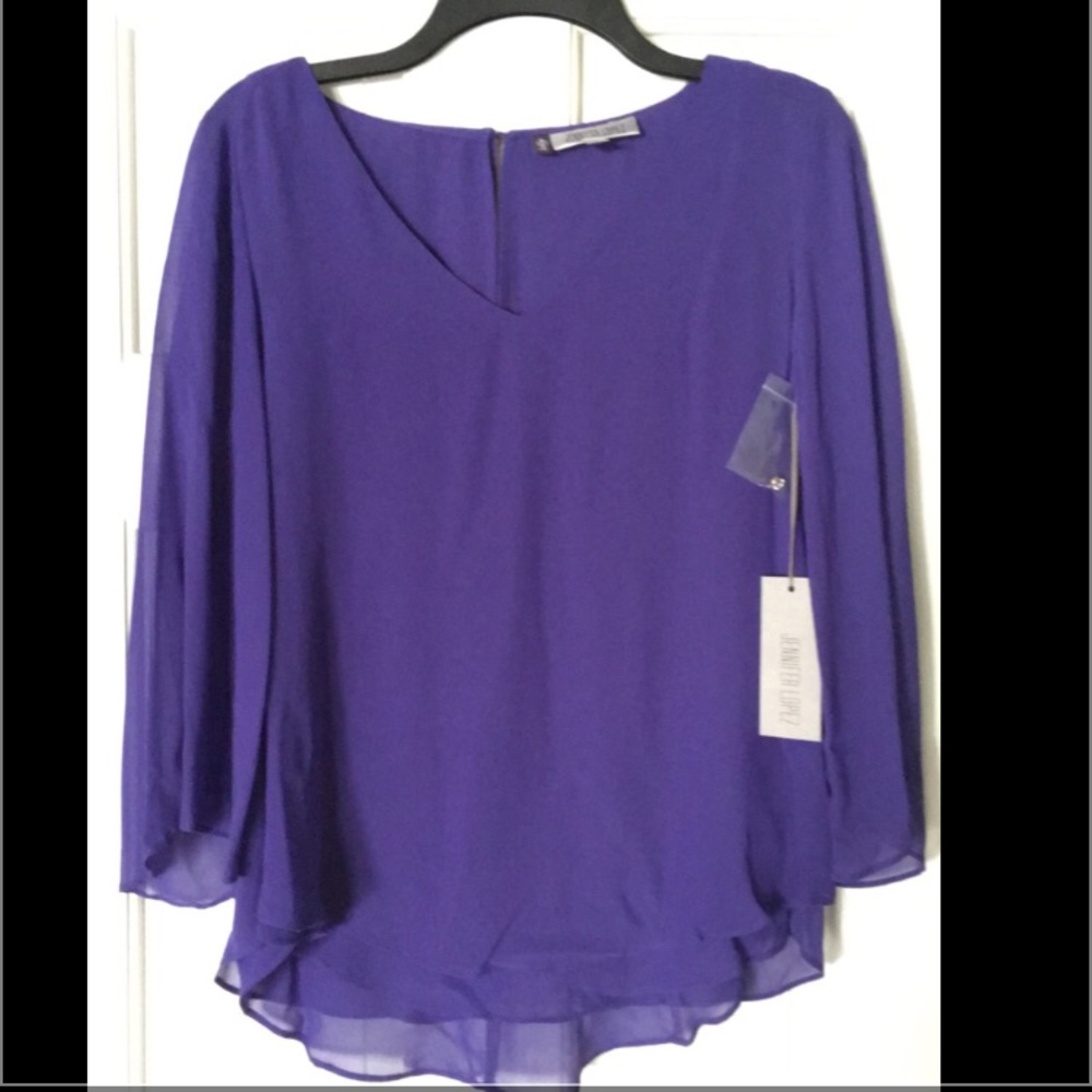 Purple shear shirt