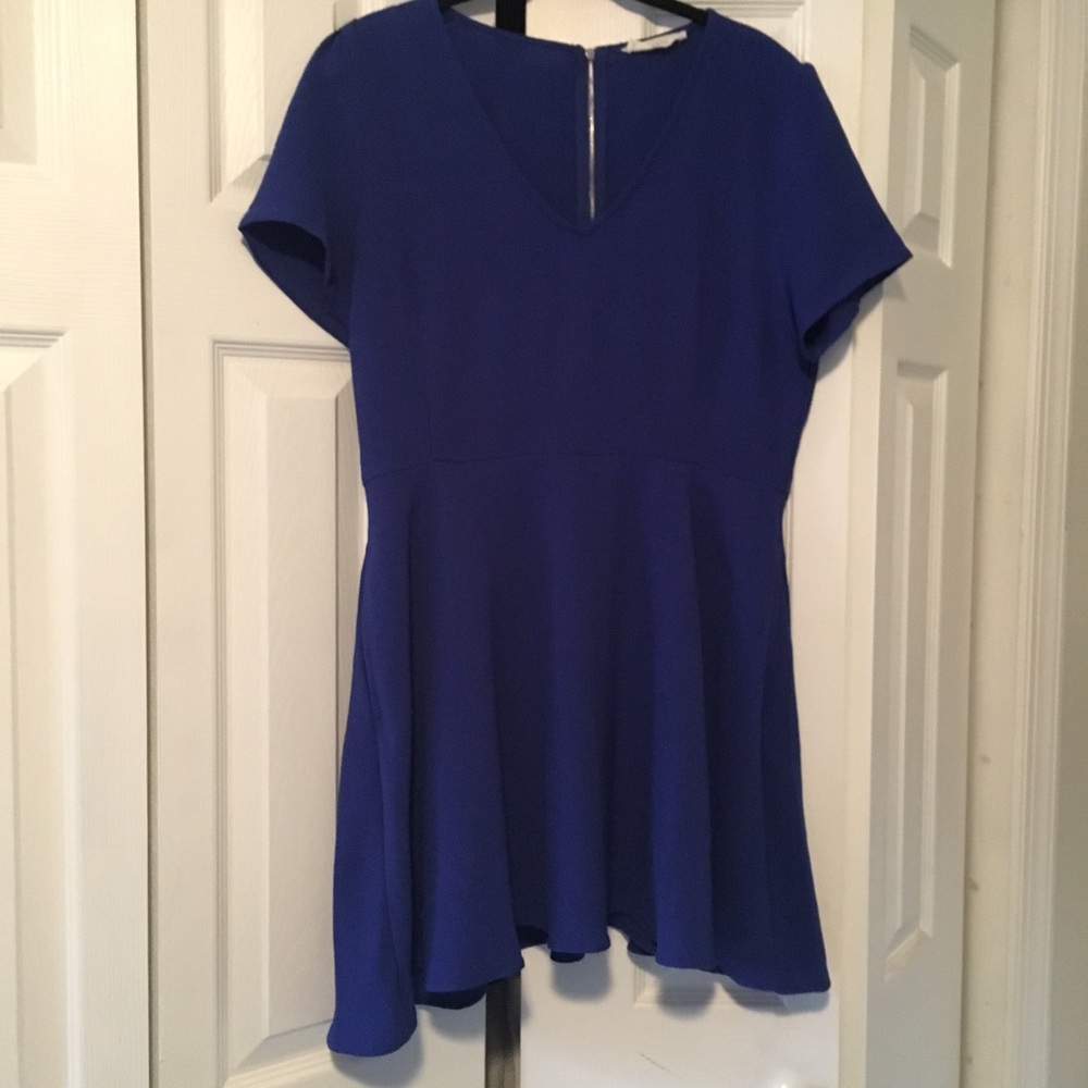 Colbalt Blue Skater Dress