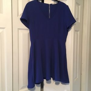 Colbalt Blue Skater Dress