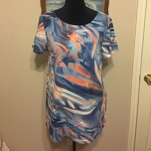 ❤️ 2 for $10 - Long Colorful Open Back Top