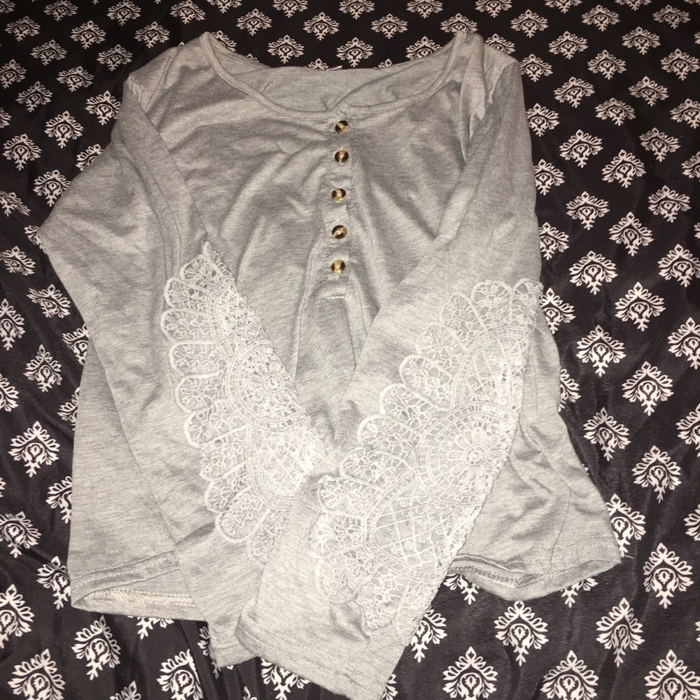 Crochet Sleeve top