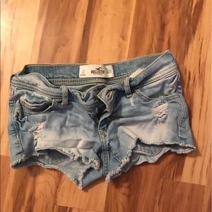 Hollister jean shorts