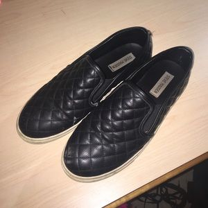 Steve Madden Quilted Slip Ons