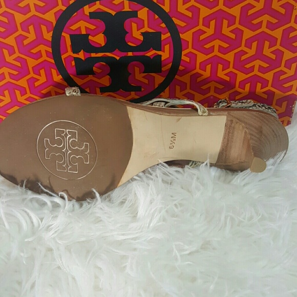 Authentic tory Burch strappy sandals - Picture 4 of 6