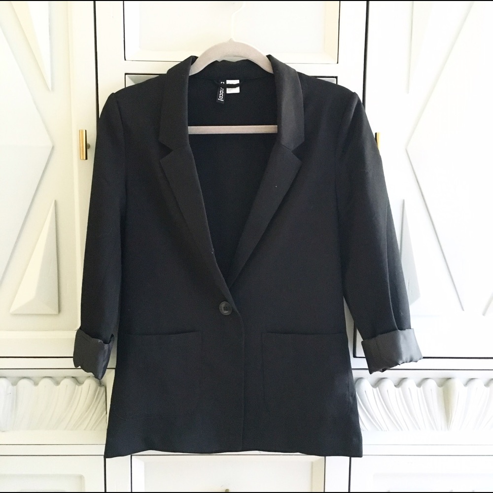 Womans h&m blazer. Black.