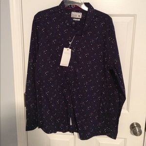 Polka-dot Slim-fit shirt