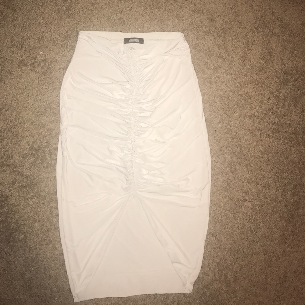 Missguided Slinky fitted skirt