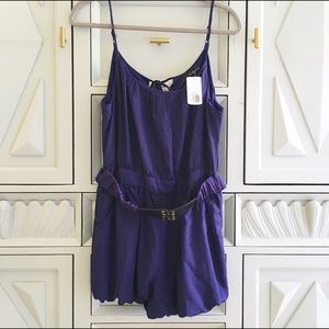 Deep plum Romper - so fun for spring! ✨