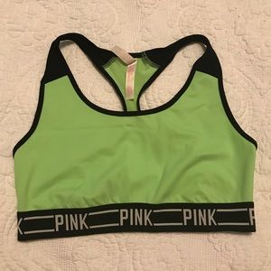 Neon Green Sports Bra