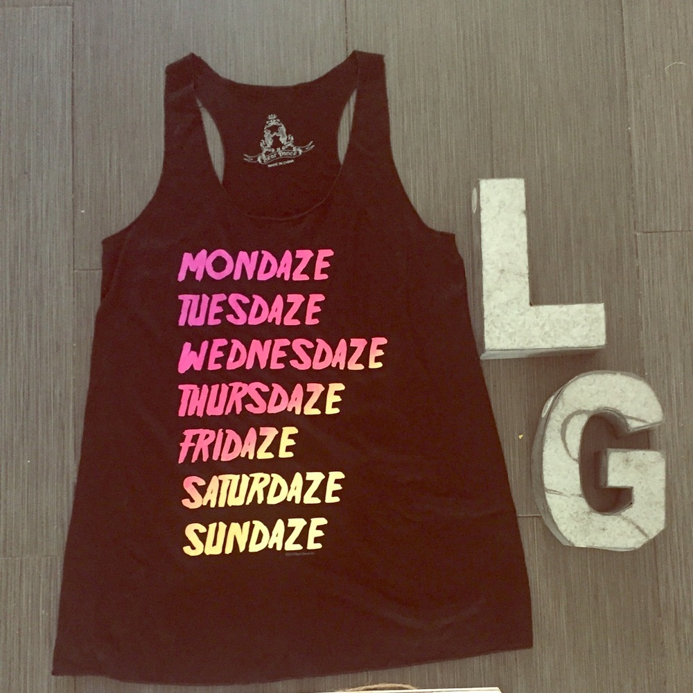 Daze graphic tank