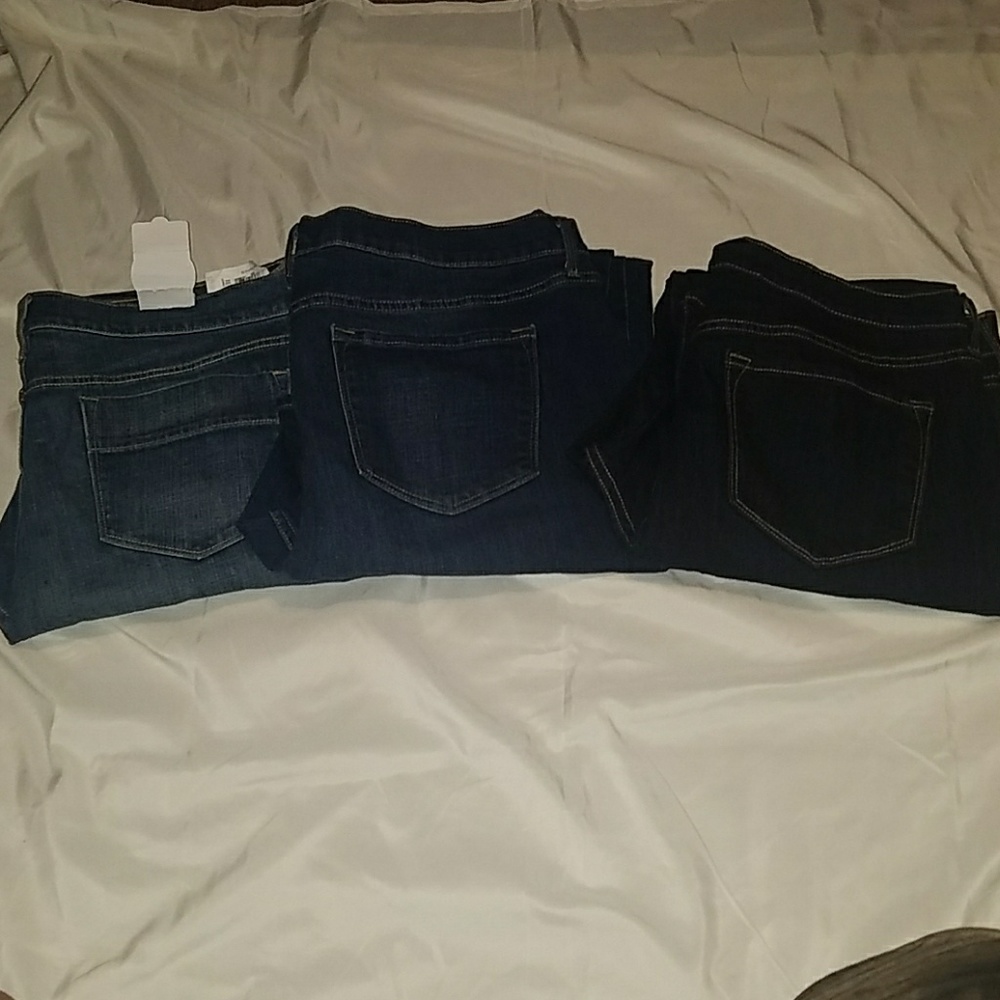 3 pairs size 16 jeans