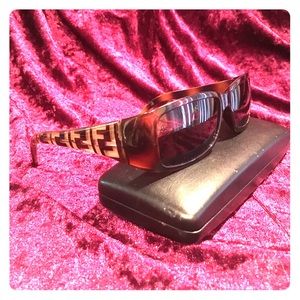 Authentic Fendi brown sunglasses