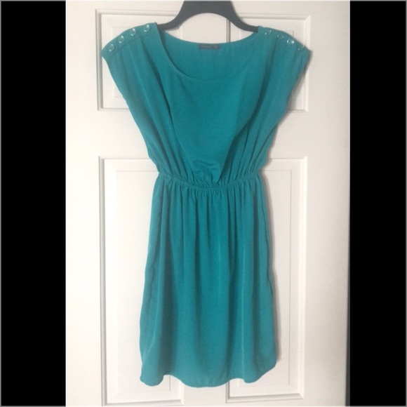 Teal mini dress - Picture 1 of 1