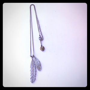Betsey Johnson Feather Necklace