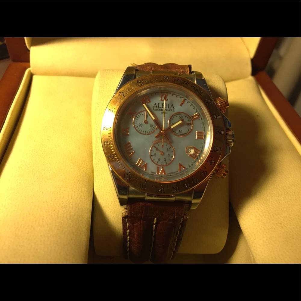 Blue MOP Chronograph