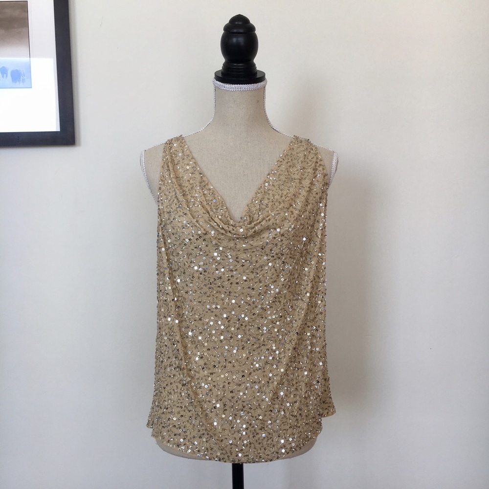 Alice + Olivia beaded top