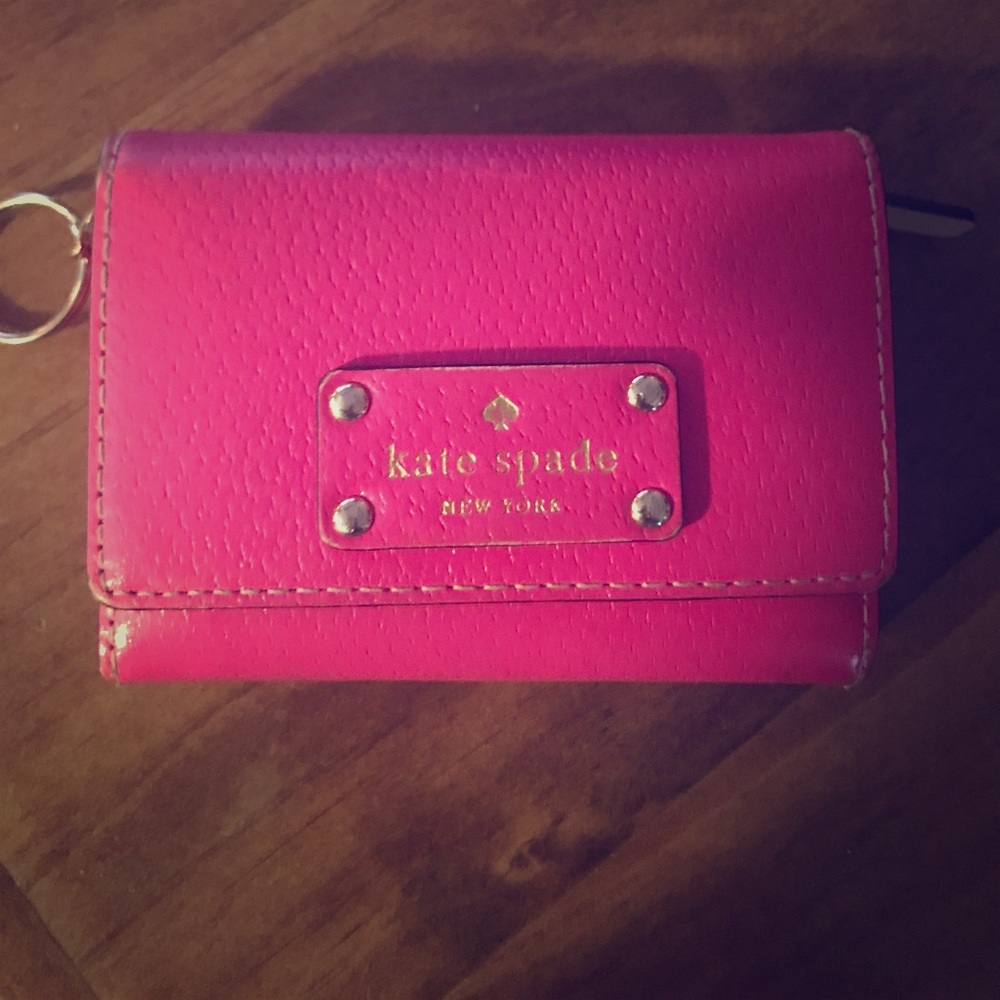 Kate Spade mini keychain wallet