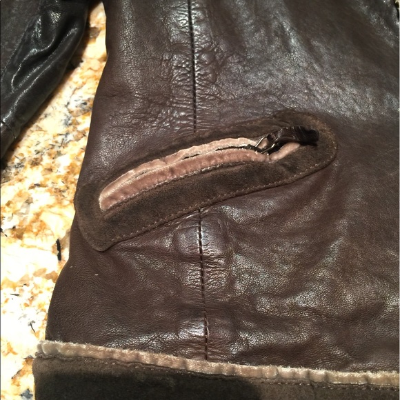 Emporia Armani genuine leather jacket - Picture 4 of 8