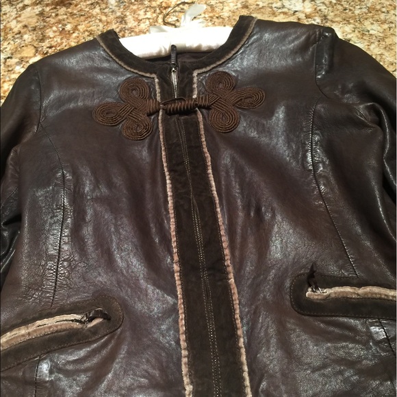 Emporia Armani genuine leather jacket - Picture 5 of 8