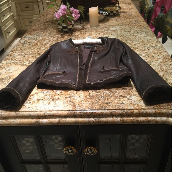 Emporia Armani genuine leather jacket - Picture 8 of 8