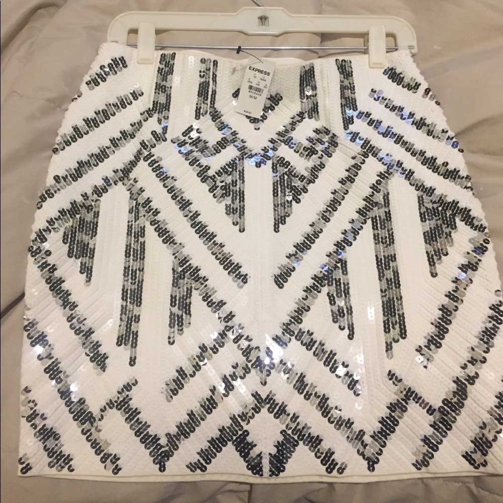Express sequined  skirt