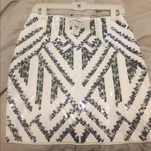 Express sequined  skirt