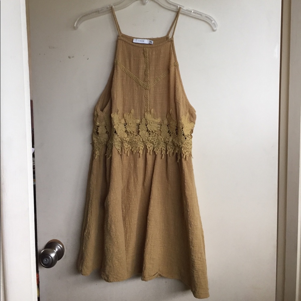 Golden Lush dress size medium