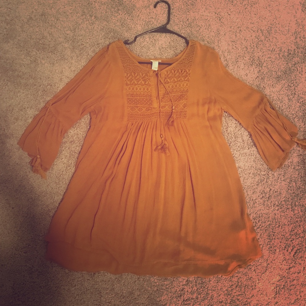 TASSEL DRESS WORN ONCE