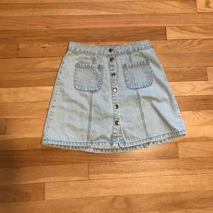 BDG jean skirt