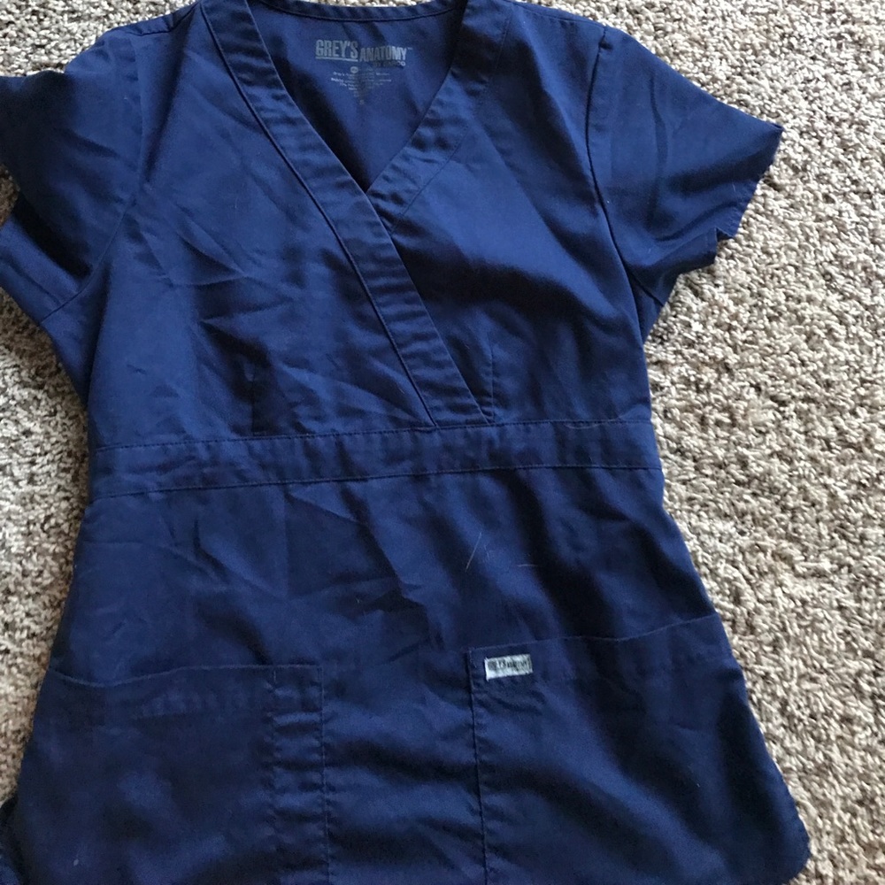 Grey's Anatomy scrub top