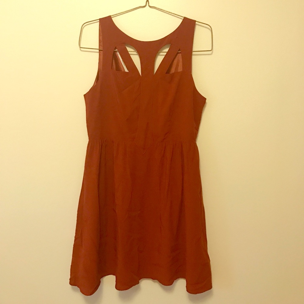 Something Else by Natalie Wood cross back dress