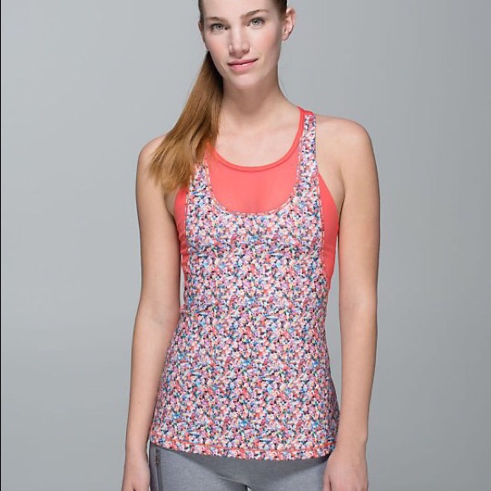 Lululemon mesh with me tank